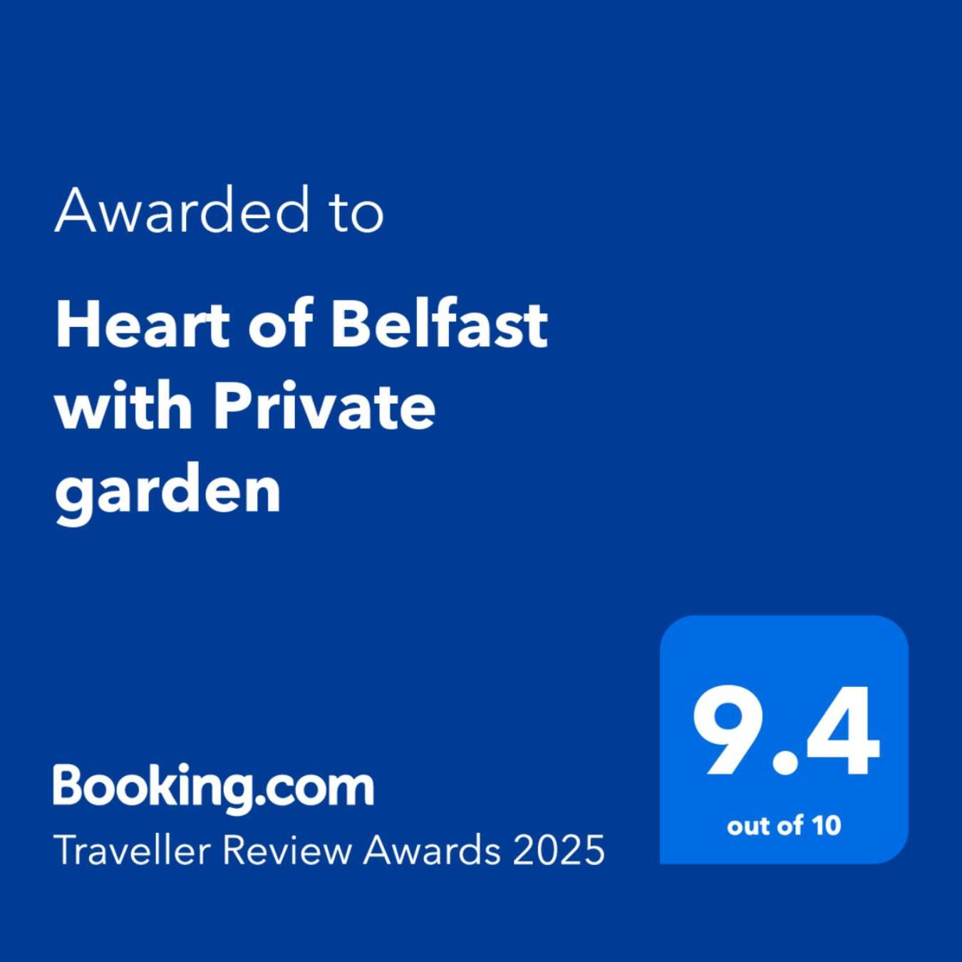 Heart Of Belfast With Private Garden Vila Exterior foto